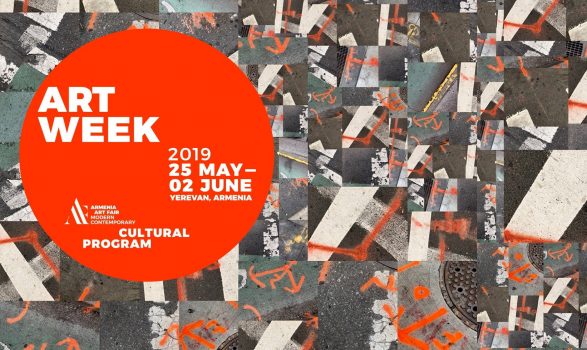 Programm Goethe-Zentrum Jerewan in Zusammenarbeit der Art Week und  des Are Performing Arts Festival, sowie der Armenian Art Fair 2019