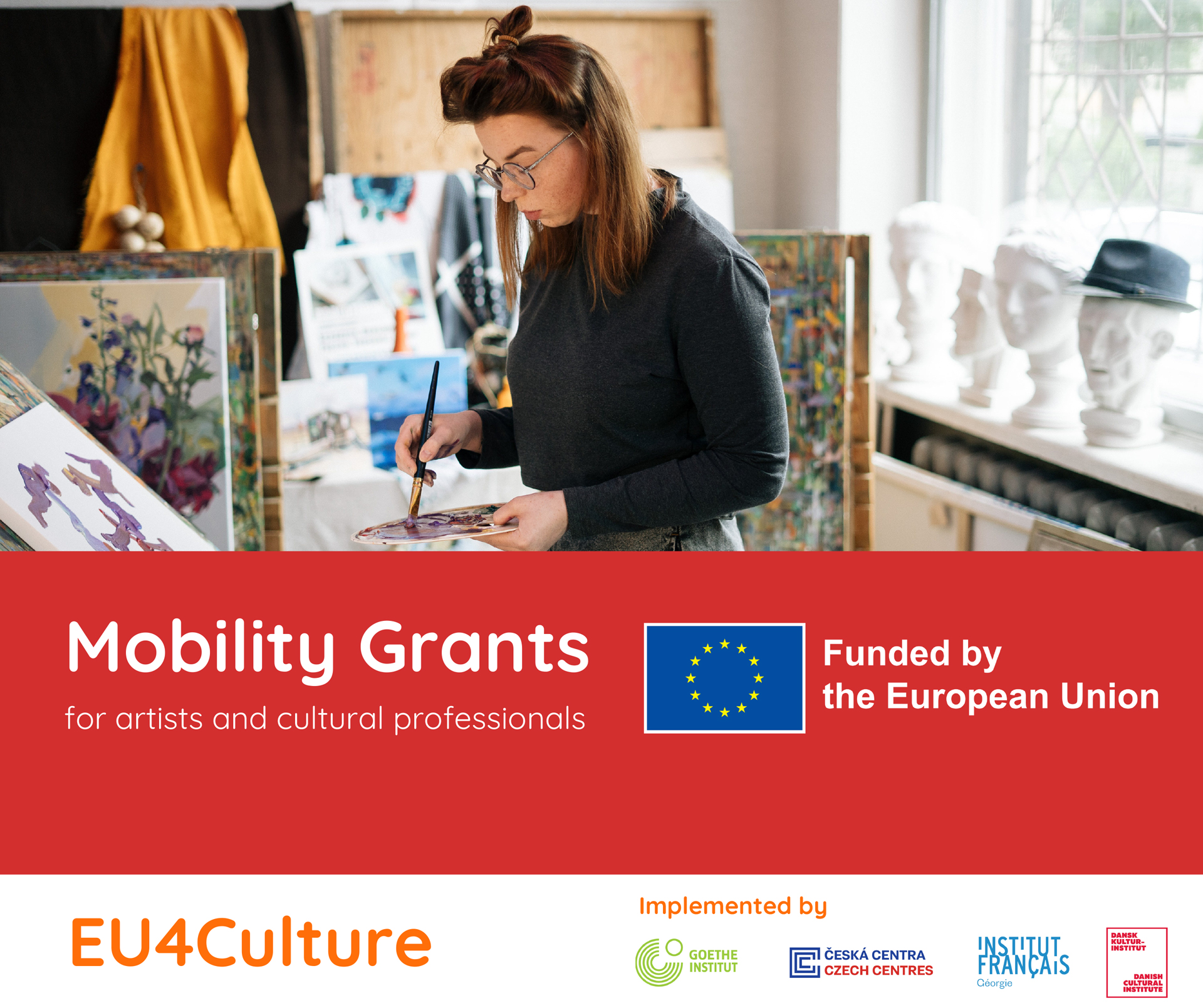 Call for EU-supported Mobility Grants for Artists and Cultural Professionals